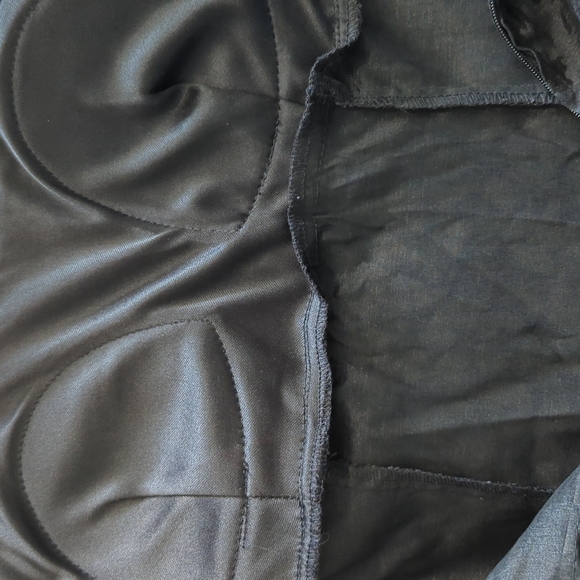 Snap Dress size 11 Black Metallic Animal Print one shoulder - Picture 7 of 7